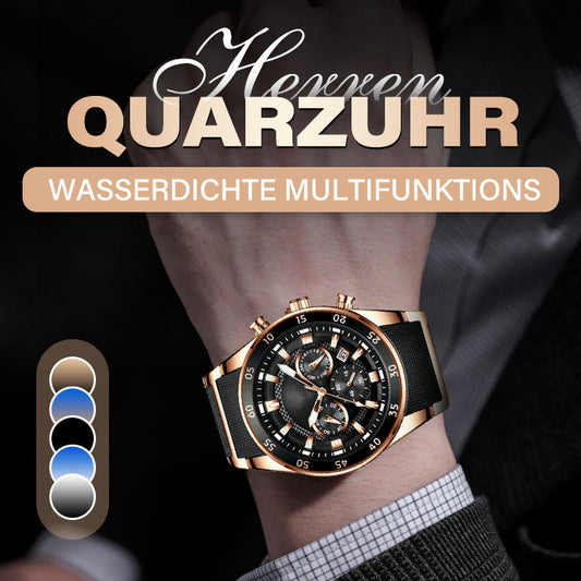 🎁Vatertag Heißer Verkauf-50% Rabatt🔥Wasserdichte Multifunktions-Quarzuhr für Herren⌚