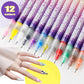 🎁Heißer Verkauf 50% OFF⏳🎨12 Farben Nailart Stifte Set