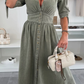 🌷Frühling Vorverkauf 49% Rabatt🍃👗Jeanskleid mit V-Ausschnitt und Knopfleiste für Damen