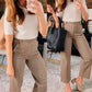 ⏳2025 HEISSER VERKAUF 49% RABATT⏳Stretch Twill Hose mit weitem Bein