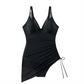 🌷Sommer Heißer Verkauf-50% Rabatt🍧Schlankmachender transparenter Sarong-Wickel-Badeanzug aus Netzstoff