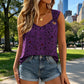 👚 JETZT 50 % RABATT! 🌸Sommer-Tanktop für Damen mit Blumenmuster