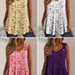 👚 JETZT 50 % RABATT! 🌸Sommer-Tanktop für Damen mit Blumenmuster
