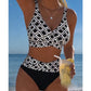 👙 JETZT 50 % RABATT! ✨ Damens Hochtailliertes Zweiteiliges Bikini-Set  🌊